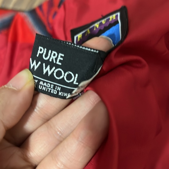 Ranch exit southern pure wool western red vez, size 12 - Picture 5 of 5